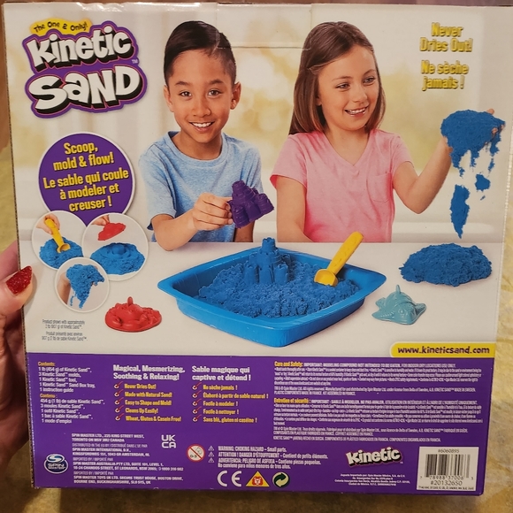 Spin Master Kinetic Sand Sandbox Set NWT - Picture 6 of 8